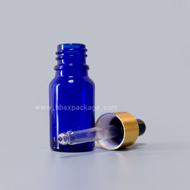 SXB-03 15ml blue essential oil Bottles empty glass bottles with button dropper pipette