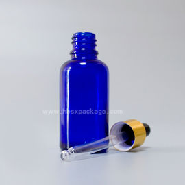 SXB-05 30ml blue essential oil Bottles empty glass bottles with button dropper pipette