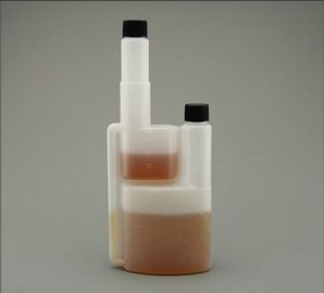 plastic twin necks dispenser liquid bottle