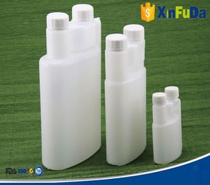 plastic twin necks dispenser liquid bottle