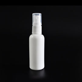 30m 40ml 100ml 120ml 150ml HDPE white water mist spray bottles with sprayers and clear caps