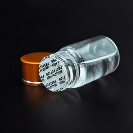 new products Wholesale High Quality clear hdpe/pet pharmacy bottle with brass lid