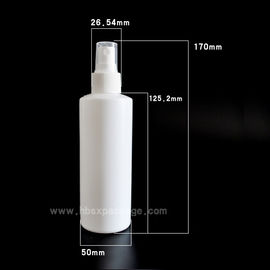 Hebei Shengxiang HDPE material 200ml white plastic or sterile plastic spray bottle