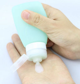 New design travel squeeze silicone lotion triangle bottle from hebei shengxiang