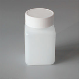 85ml Plastic pill bottles square shape tablet bottle with screw cap for medicine empty plastic bottle