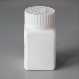 85ml Plastic pill bottles square shape tablet bottle with screw cap for medicine empty plastic bottle