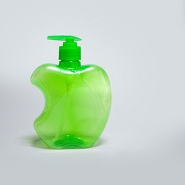 China Manufacture 500mL Green Hand Washing Plastic Hand Sanitizer Shampoo Bottle with Pump