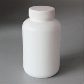 250ml white plastic hdpe medicine pill bottle with childproof safety cap