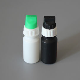eye dropper bottles with rotate the cover ,HDPE material plastic bottle