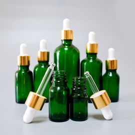 serum dropper glass cosmetic glass essential oil bottle with paper tube packaging