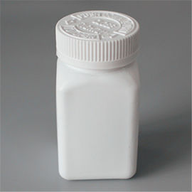 medicine bottle with rubber stopper and flip off aluminum cap