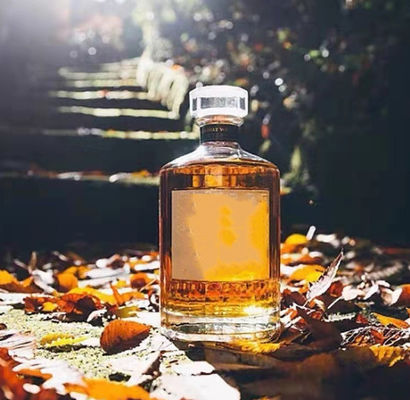 500ml/750ml whisky bottle/wine bottle/Botella de vino/Botella de whisky/Botella de vidrio/Se puede personalizar