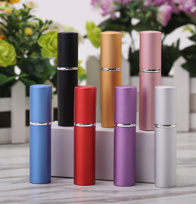 5ml/10ml perfume bottle/cosmetic bottle/metal glass bottle/portable design/customized logo/factory wholesale