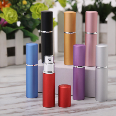 5ml/10ml perfume bottle/cosmetic bottle/metal glass bottle/portable design/customized logo/factory wholesale