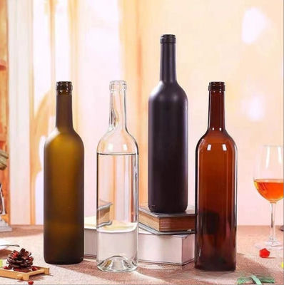 factory wholesale 750ml red wine bottle/wine bottle/glass bottle/hot sale/support customization