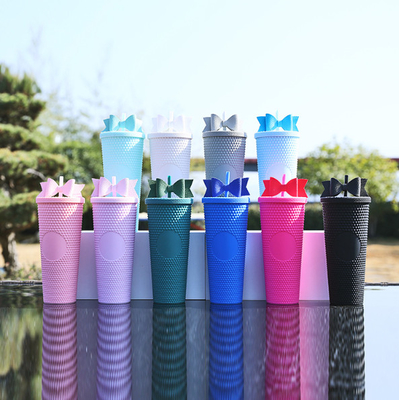 ins hot sale 750ml new design water bottle/drinking bottle/colorful bottle/STRAW CUP/Diamond water Cup/factory wholesale