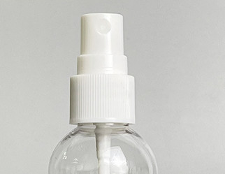 Hebei Shengxiang HDPE material 30ml white perfume bottle plastic spray bottle