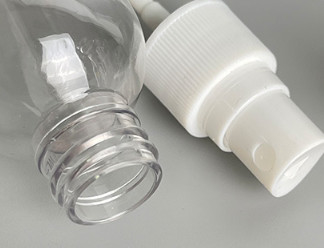 Hebei Shengxiang HDPE material 30ml white perfume bottle plastic spray bottle