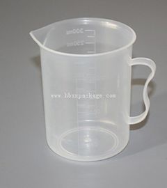 PP 250ml Plastic measuring cylinder & cup bottle for experiment  strong and safe