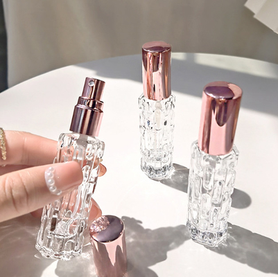 10/15ml perfume bottle/cosmetic bottle/glass bottle/portable design/customized logo/factory wholesale/hot sale