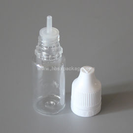 10ml PET plastic dropper bottle ( empty e- liquid bottle ) with cap  for sell