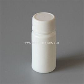 2017 hot sell  HDPE 30g empty solid pharmacy bottle color and shape can be required