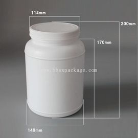 High quality HDPE 3000ml empty powder bottle for sell supply free sample