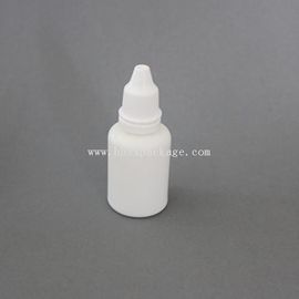 20ml LDPE white empty plastic dropper bottle with caps sell well in global market