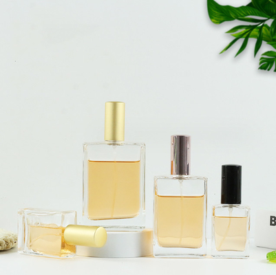 Elegant Round Glass Perfume Bottle with Lily Of The Valley / Peony Notes