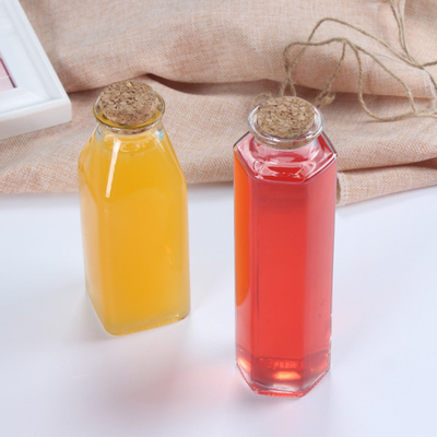 factory wholesale 350ml/500ml Juice bottle/beverage bottle/glass bottle/milk bottle/Customizable logo/