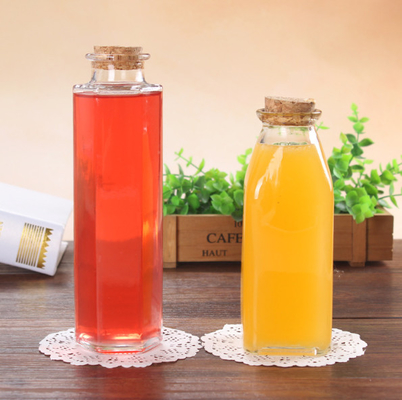 factory wholesale 350ml/500ml Juice bottle/beverage bottle/glass bottle/milk bottle/Customizable logo/