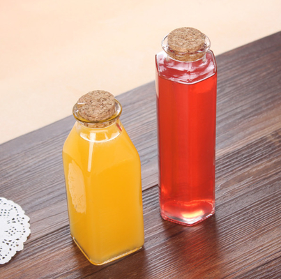 factory wholesale 350ml/500ml Juice bottle/beverage bottle/glass bottle/milk bottle/Customizable logo/