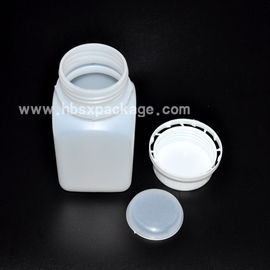 Pharmacy health supplement capsule pill plastic white/transparent PE medicine bottle