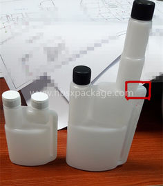 100ml to 1000ml HDPE Plastic dosing bottle HDPE twin neck measuring with high quality