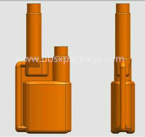 100ml to 1000ml HDPE Plastic dosing bottle HDPE twin neck measuring with high quality