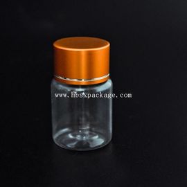 Customized PET plastic health and care bottle with different color and screw cap