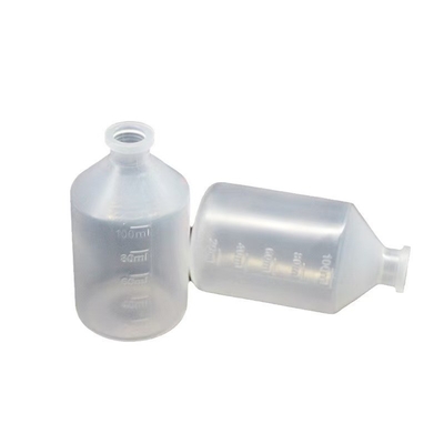 White Screw Cap Vaccine Bottle Made from Leakproof PE/PET by Medical Supply Co.