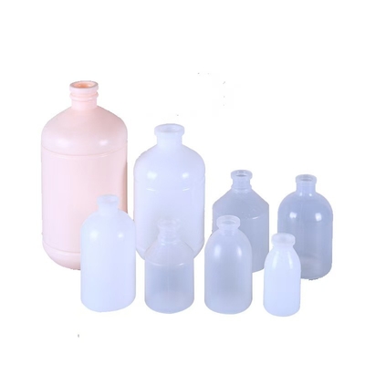 White Screw Cap Vaccine Bottle Made from Leakproof PE/PET by Medical Supply Co.