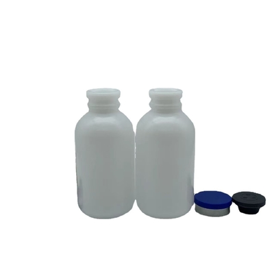 White Screw Cap Vaccine Bottle Made from Leakproof PE/PET by Medical Supply Co.