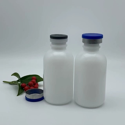 White Screw Cap Vaccine Bottle Made from Leakproof PE/PET by Medical Supply Co.