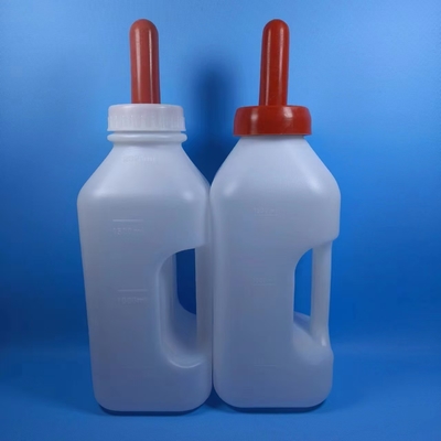 Eco Friendly Transparent Plastic Animal Feeding Bottle Leak Proof and Easy to Clean