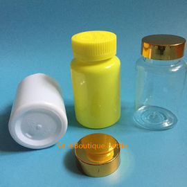 Hot sell in may 225ml Pharmaceutical Blue PET Plastic Health Care Medical Pill Bottle flip cap