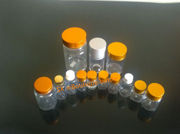 2018 Health Care Food Different Size Screw Cap PET Clear Plastic Pill Bottles