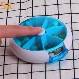 Hot sell in may Portable travel medicine storage box for the elders,7 day weekly pill box