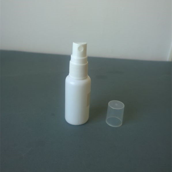 10ml white color plastic mist spray bottle made by raw materials