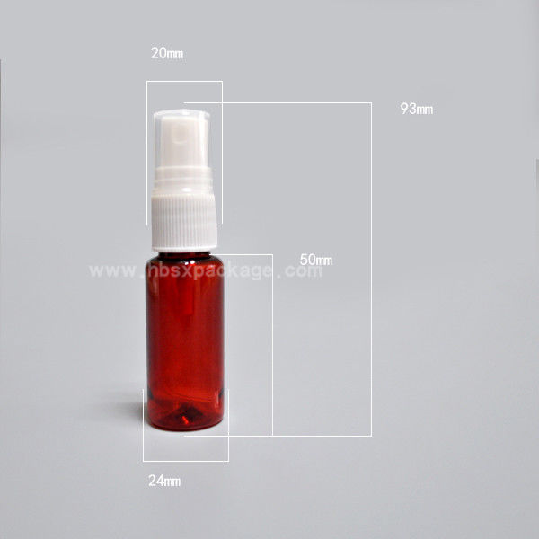 plastic 15ml 30ml PET bottle SC-01 with spray pump for cosmetic bottle