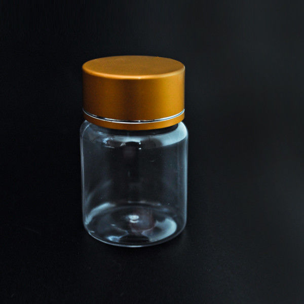 Health Care Food Different Size Screw Cap PET Clear Plastic Pill Bottles