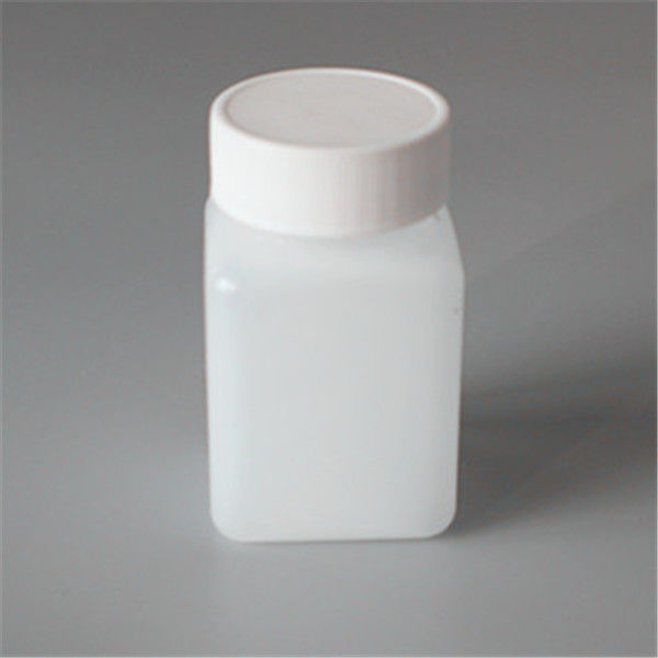 85ml Plastic pill bottles square shape tablet bottle with screw cap for medicine empty plastic bottle