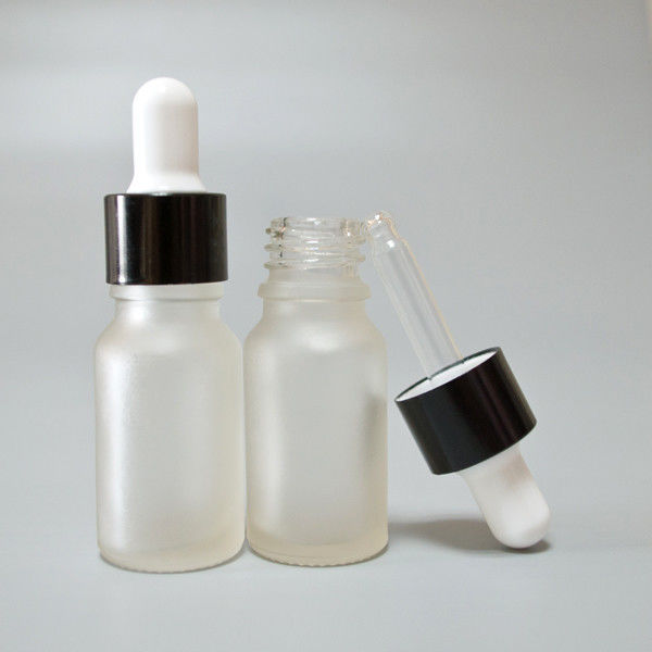 China 10ml 15ml 30ml 50ml 100ml Unique Matte Black Glass Bottles/ Essential Oil Bottle