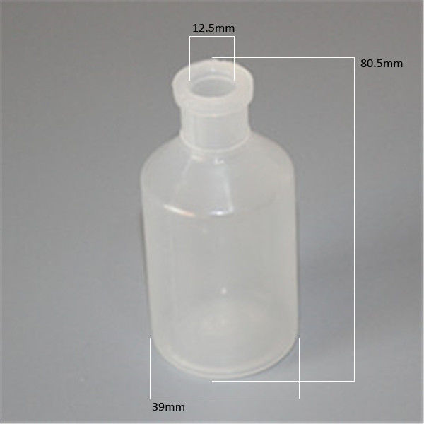 best selling eco-friendly Hebei Shengxiang PE plastic medicine bottle with rubber stopper for vaccine injection